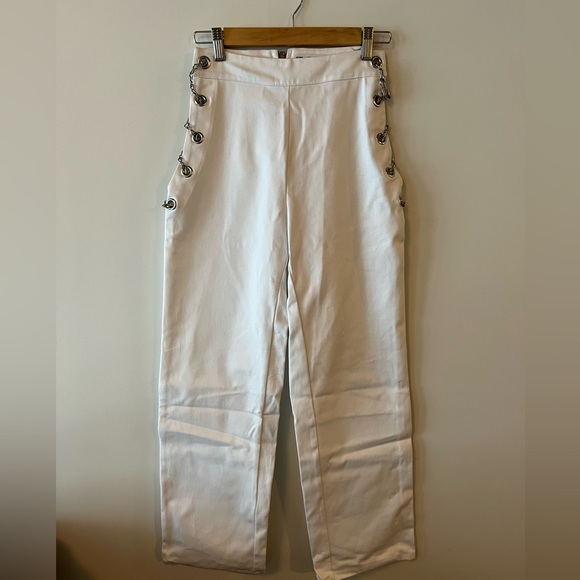 EB Denim white and chains jeans - Picture 4 of 7
